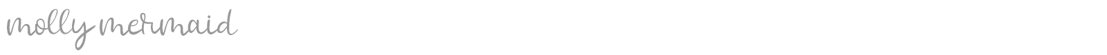Molly Mermaid font preview